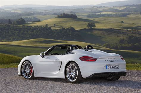 Porsche Boxster spyder model